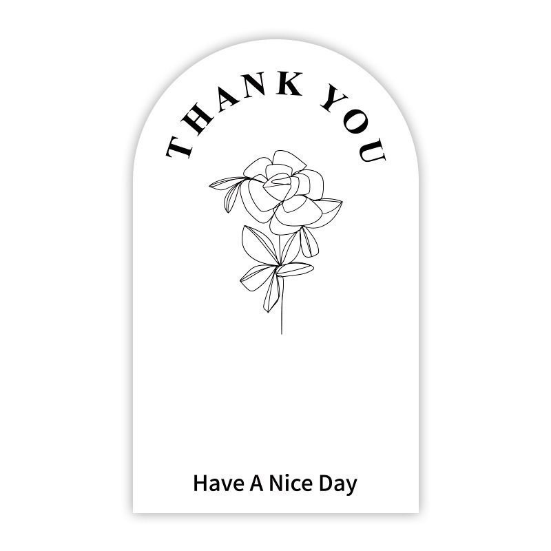 (現貨)感謝購買英文封口貼-規格圖1