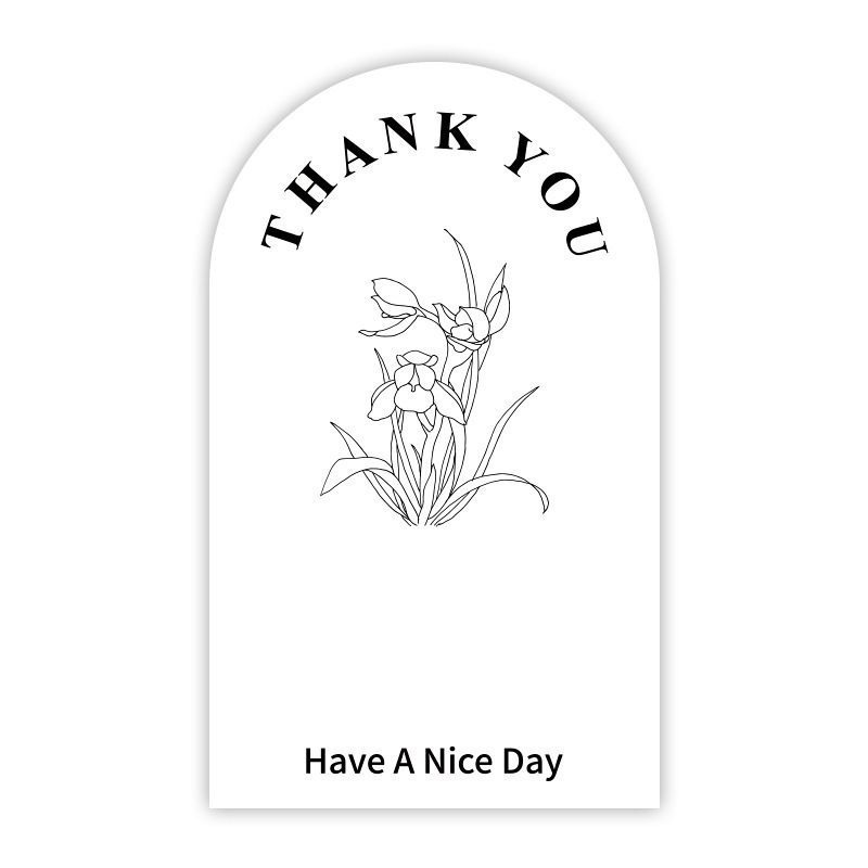 (現貨)感謝購買英文封口貼-規格圖1