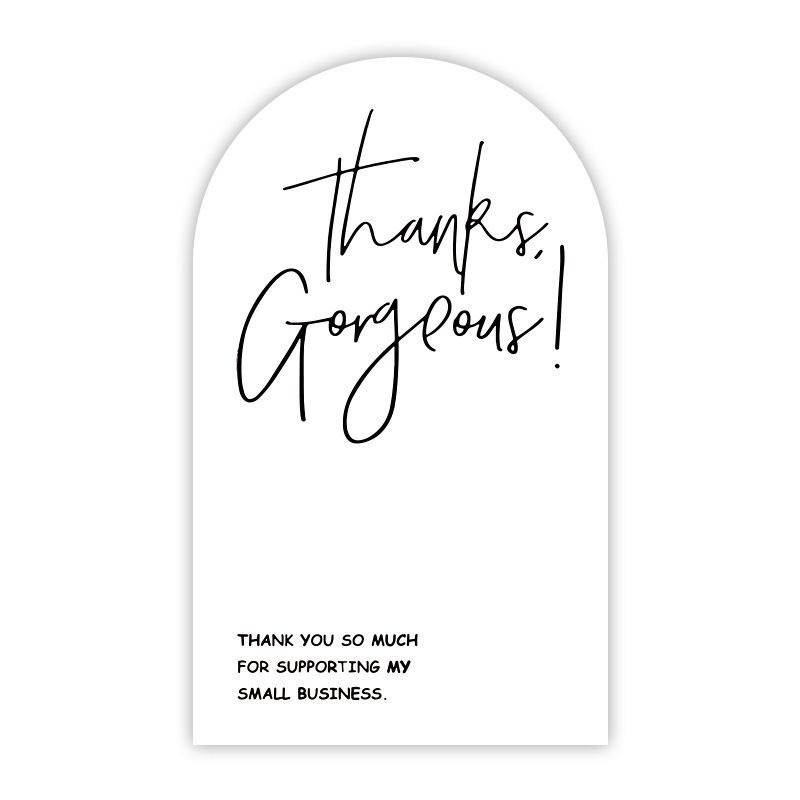 (現貨)感謝購買英文封口貼-規格圖1