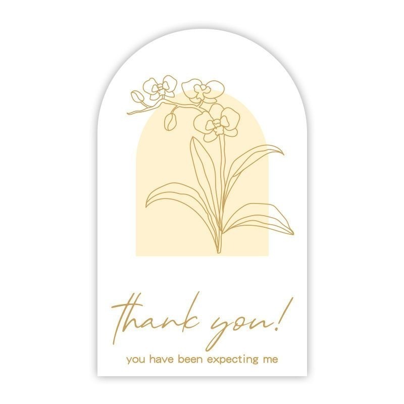 (現貨)感謝購買英文封口貼-規格圖1