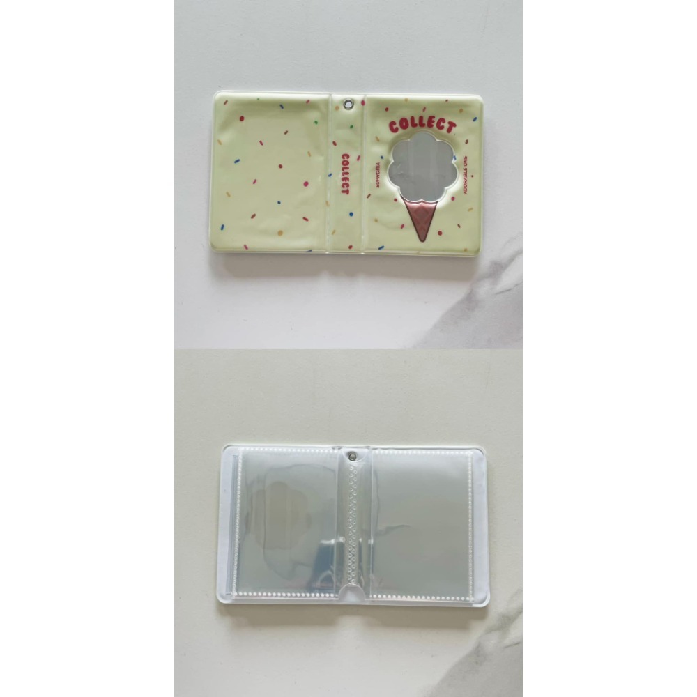 (現貨)韓國ins風3寸小卡收納冊（含內頁20張）-規格圖1