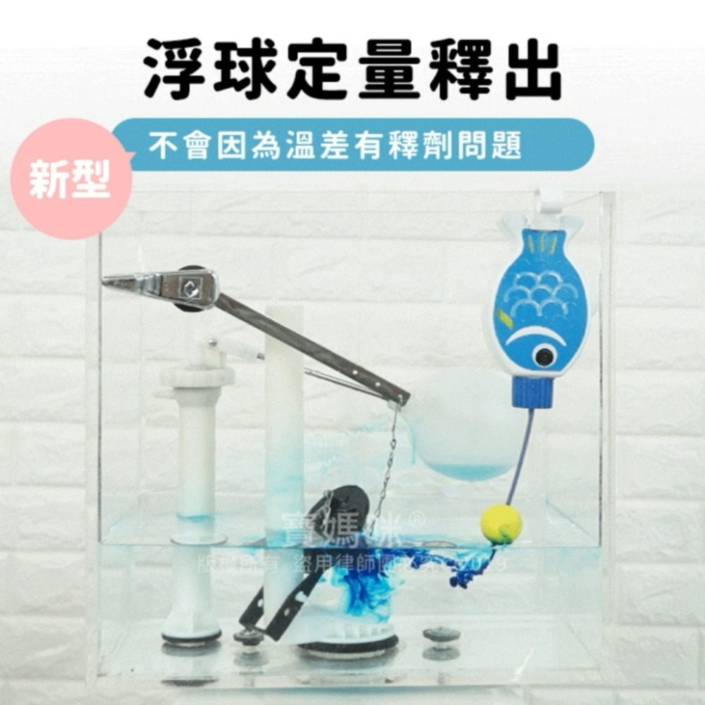 現貨✨MIT魚型自動馬桶清潔芳香劑150ml 魚耀龍門自動馬桶清潔芳香劑-細節圖4