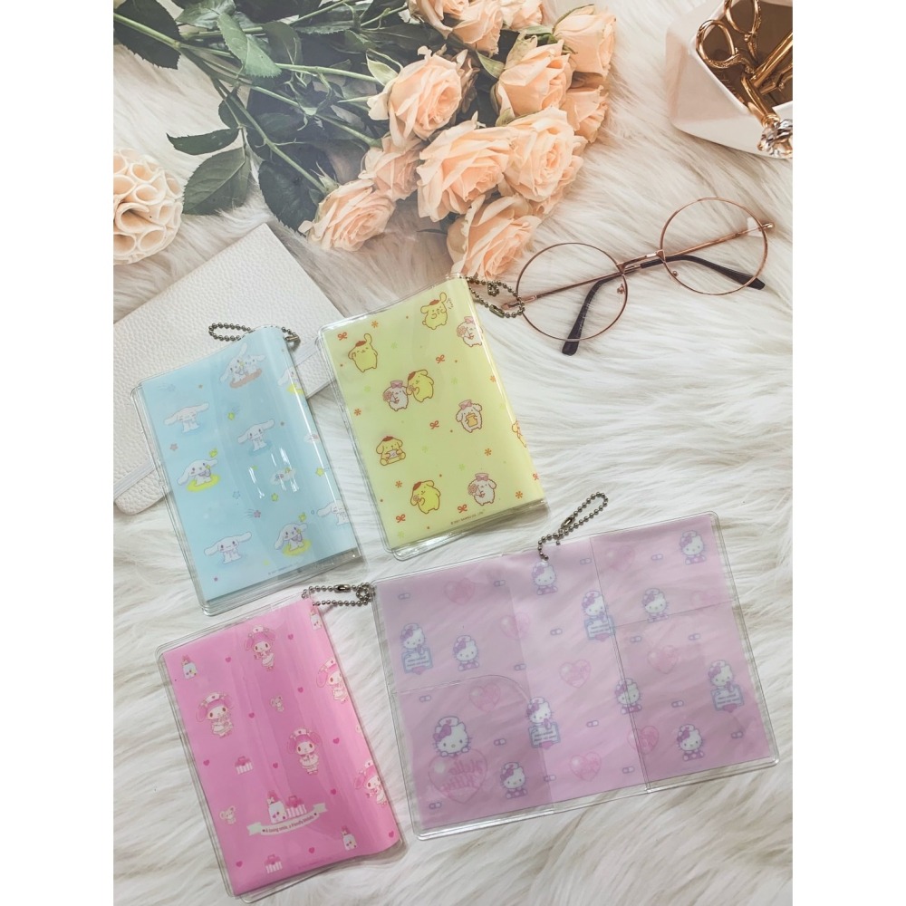 薴萌樂園🌺三麗鷗 護照保護套4入組-細節圖3