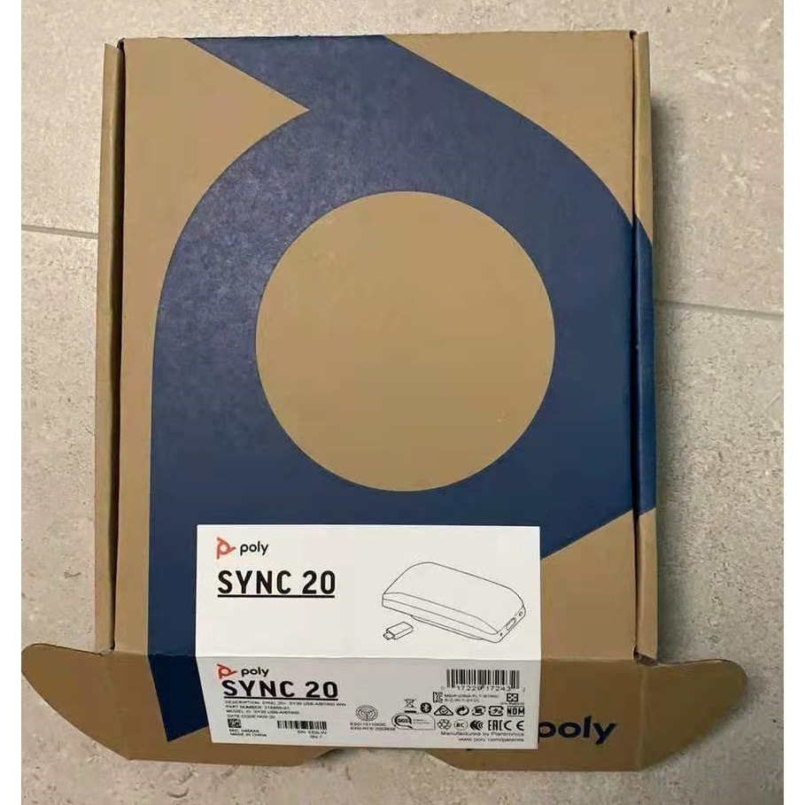 全新商品 二年保固 Poly Sync10 Sync20M Sync 20M+/ BT700接收器 USB全向麥揚聲器-規格圖11