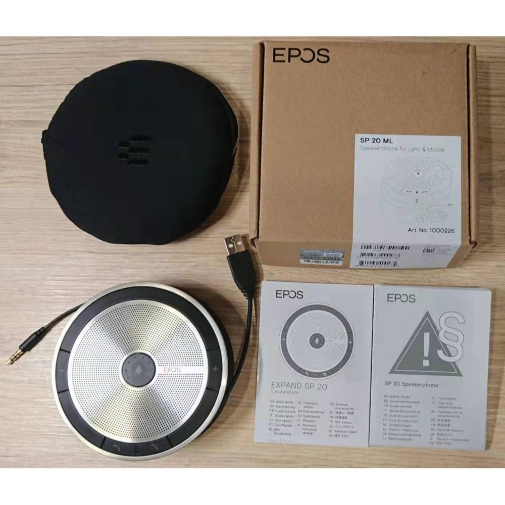 全新商品 二年保固 EPOS Sennheiser森海塞爾 SP20ML USB／3.5mm耳機線全向麥克風揚聲器-細節圖2