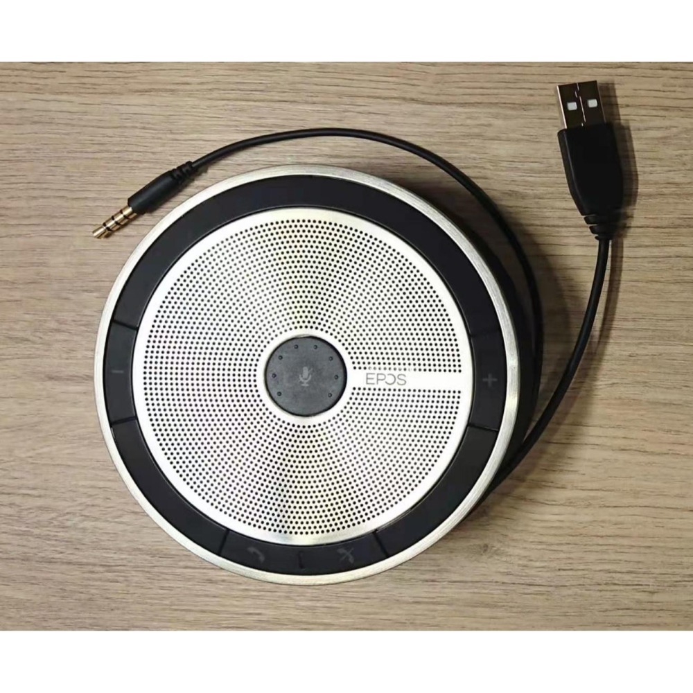 全新商品 二年保固 EPOS Sennheiser森海塞爾 SP20ML USB／3.5mm耳機線全向麥克風揚聲器-細節圖5