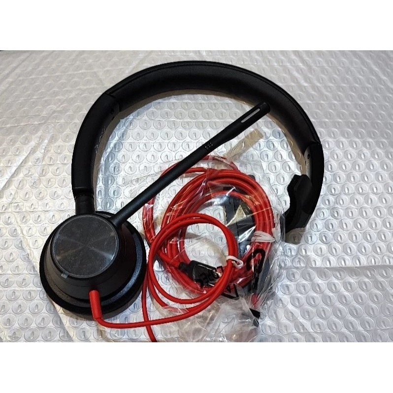 全新原廠貨 2年保固 Poly Plantronics Blackwire C3310 USB線控頭戴單耳耳機-細節圖4