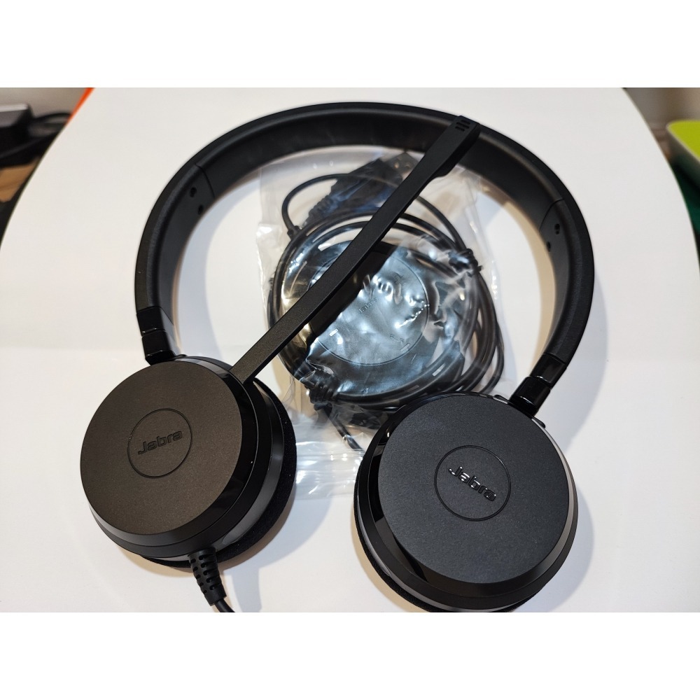 原廠全新 2年保固 Jabra Evolve 20 USB 頭戴式雙耳降噪耳機 附收納袋-細節圖4