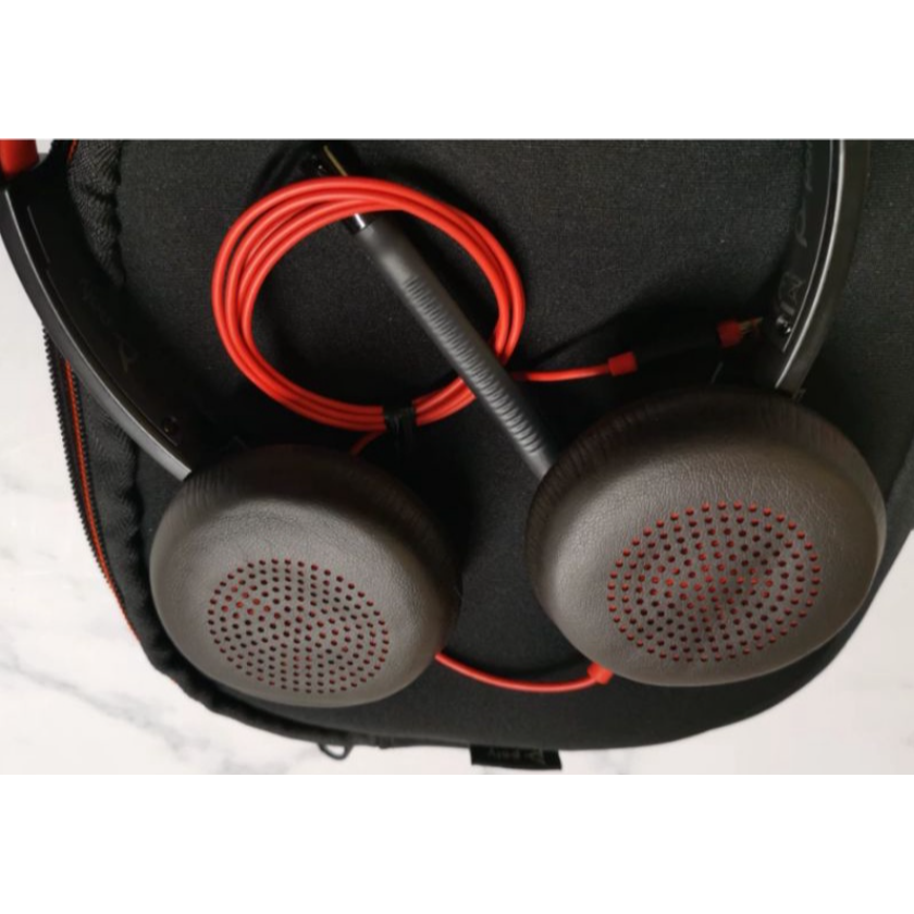 全新原廠貨 2年保固 Poly Plantronics C5220 USB+3.5耳機線 雙介面 頭戴雙耳降噪耳機-細節圖6