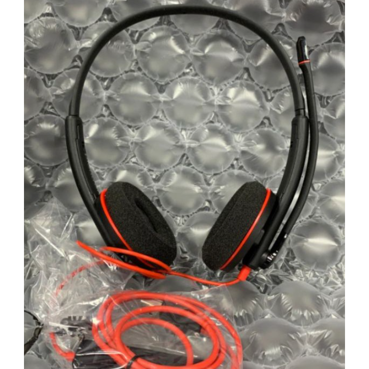 全新原廠貨 2年保固 Poly Plantronics Blackwire C3220 USB頭戴式雙耳降噪耳機-細節圖5
