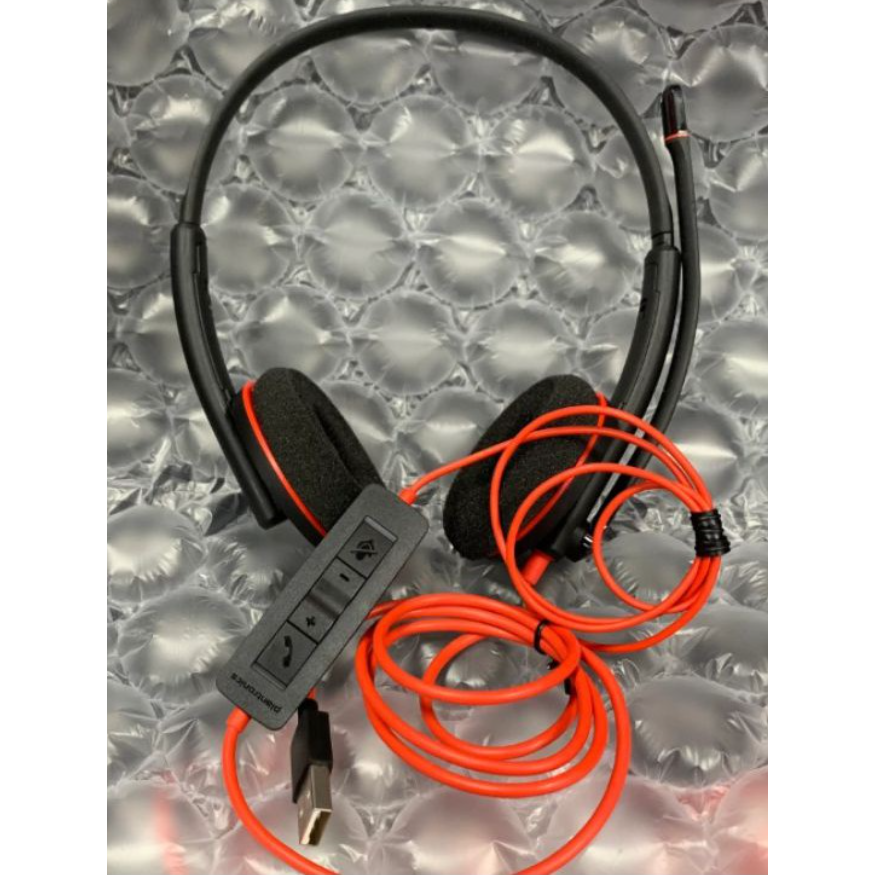全新原廠貨 2年保固 Poly Plantronics Blackwire C3220 USB頭戴式雙耳降噪耳機-細節圖6