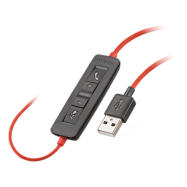 全新原廠貨 2年保固 Poly Plantronics Blackwire C3210 USB 頭戴式單耳線控耳機-細節圖5