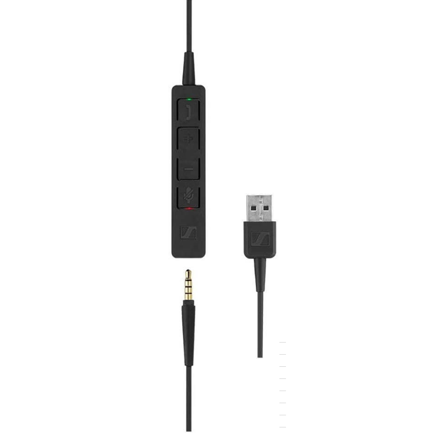全新原廠貨 2年保固EPOS Sennheiser Adapt165T 165 USB+3.5耳機線 雙耳頭戴降噪耳機-細節圖5