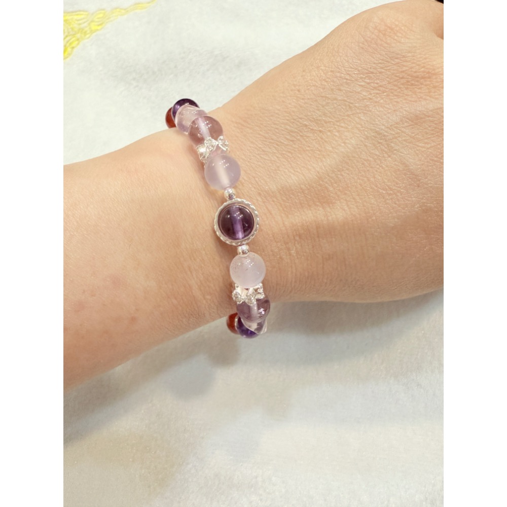 紫水晶/紅瑪瑙/薰衣草紫水晶/粉晶-細節圖4