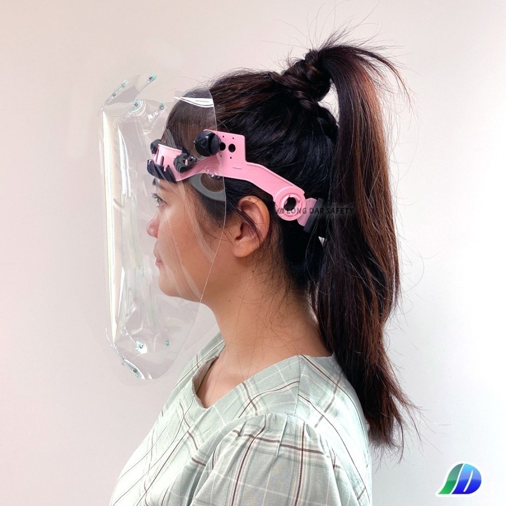 FS88L 上下加長防護 可掀 面罩 加長面罩 防飛沫 防疫 上下包覆 面板可替換 臉部保護 台灣製造-細節圖3