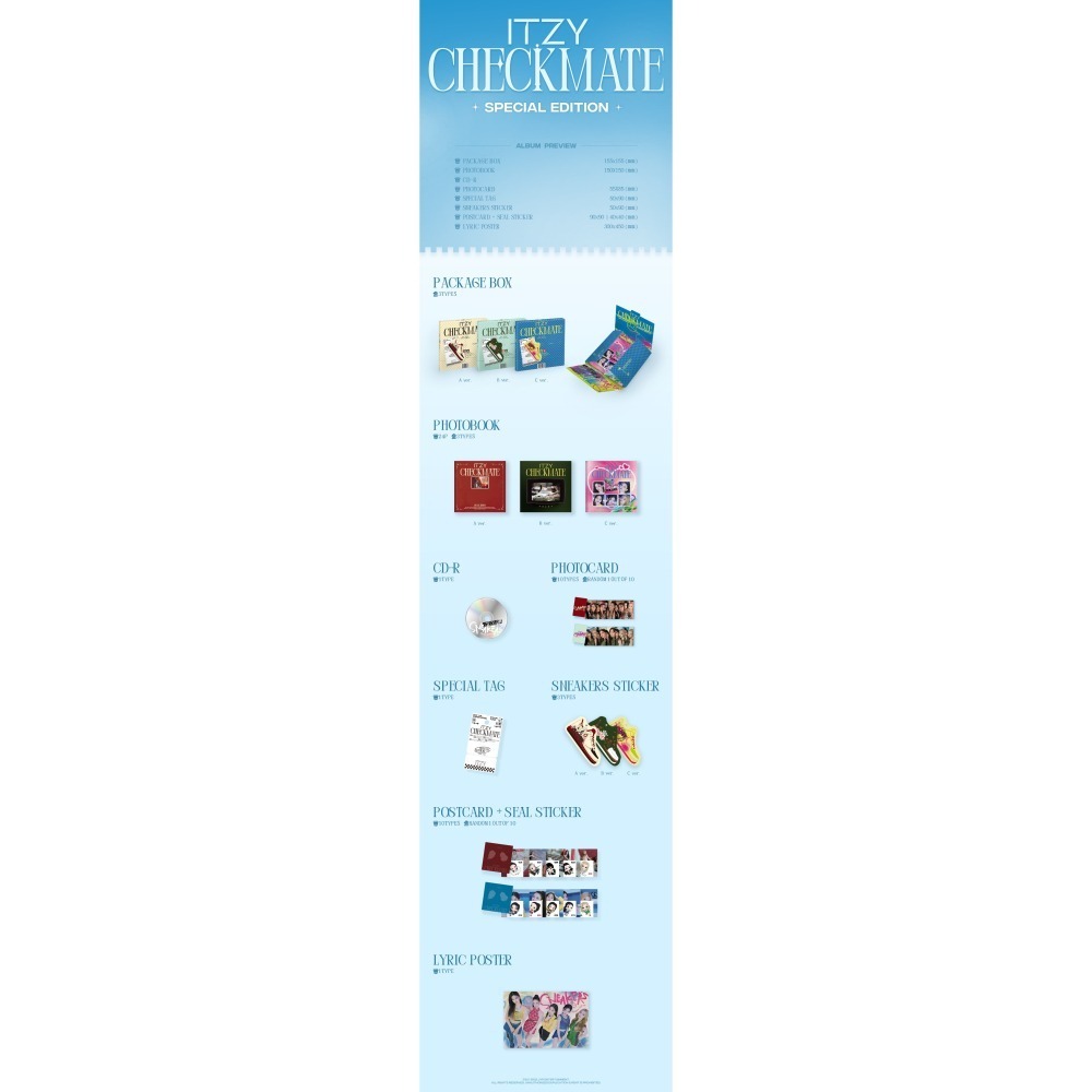 ITZY CHECKMATE SPECIAL  特別版 未拆專-細節圖2