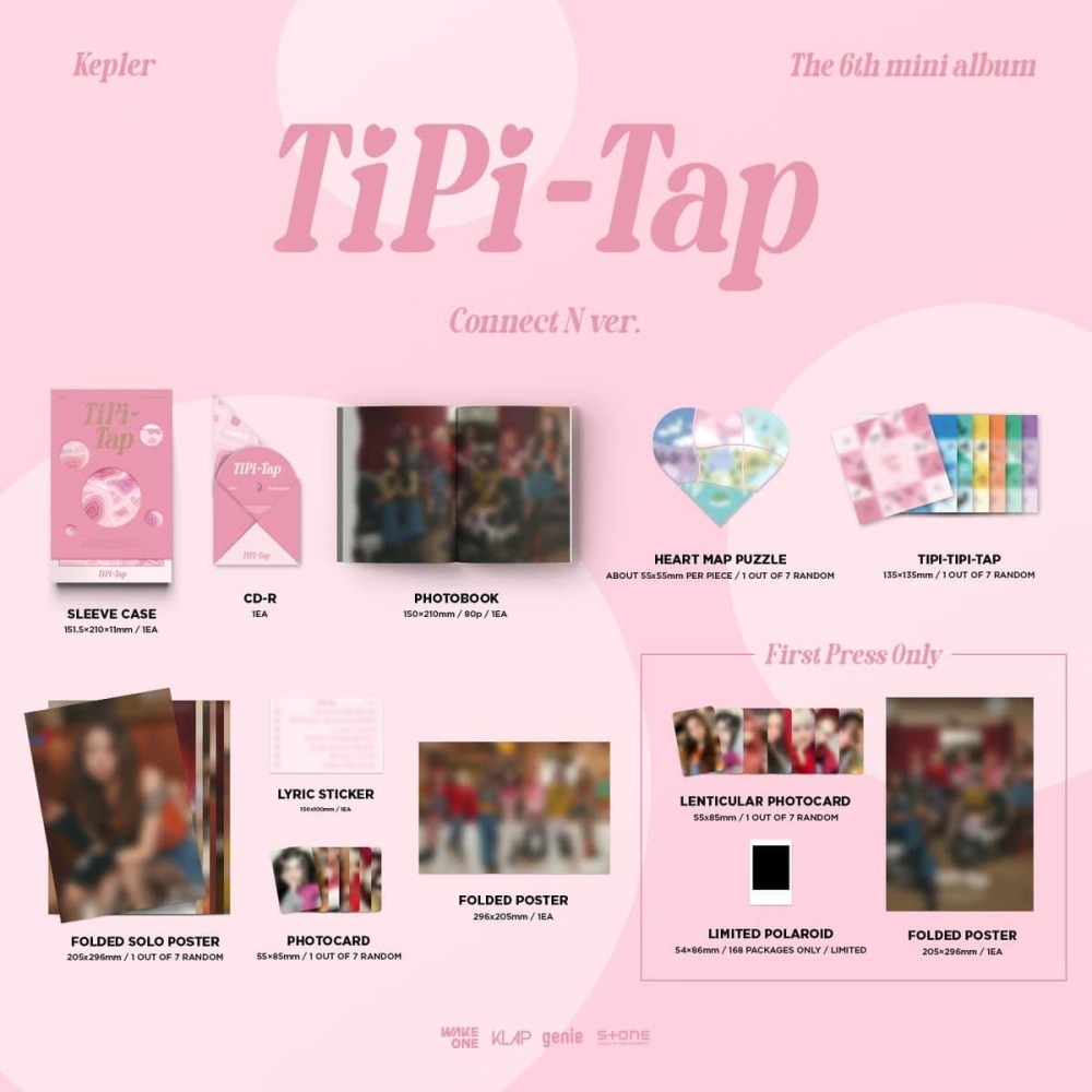 Kep1er 6th Mini Album TIPI-TAP PHOTOBOOK PB 普版 未拆專-細節圖2