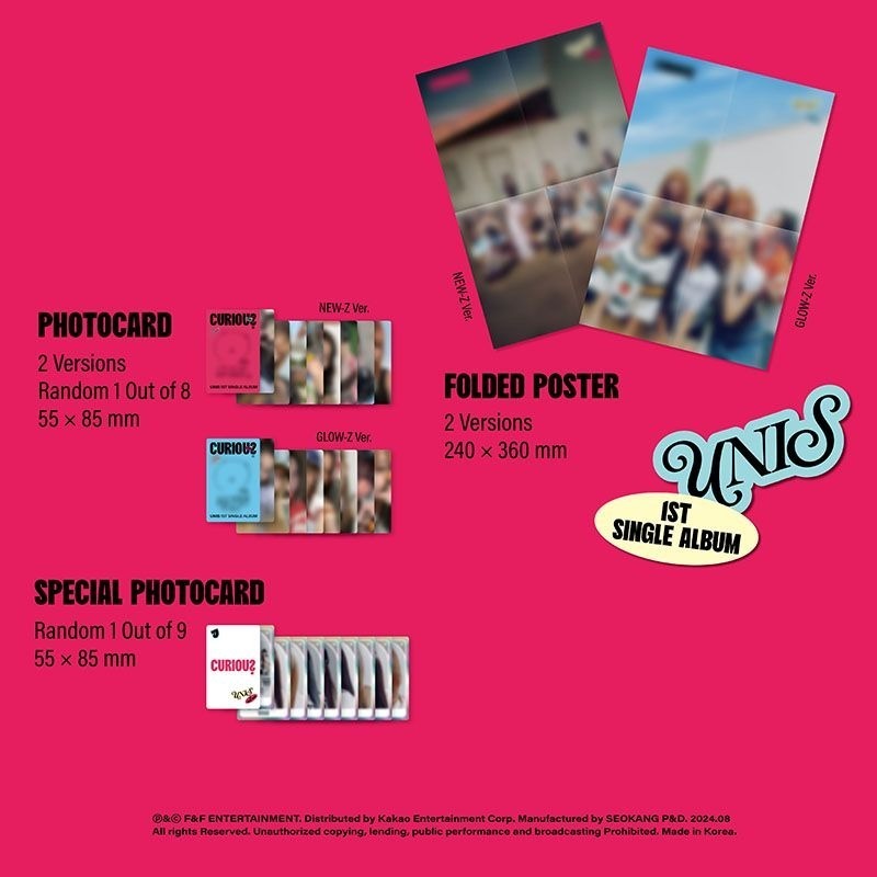 UNIS CURIOUS PHOTOBOOK PB 普版  JEWEL 未拆專-細節圖3