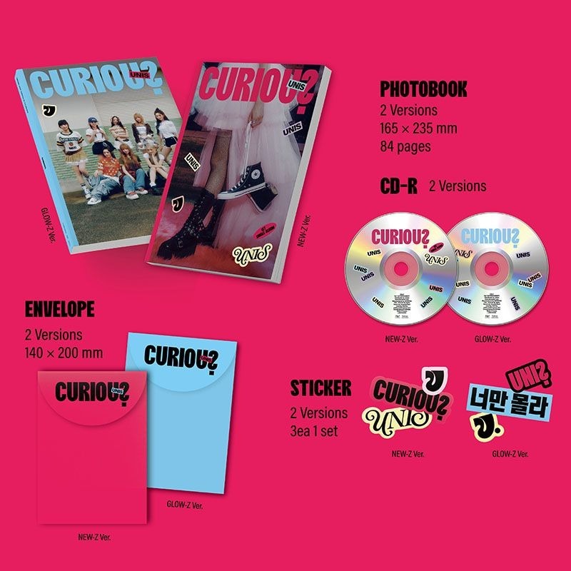 UNIS CURIOUS PHOTOBOOK PB 普版  JEWEL 未拆專-細節圖2