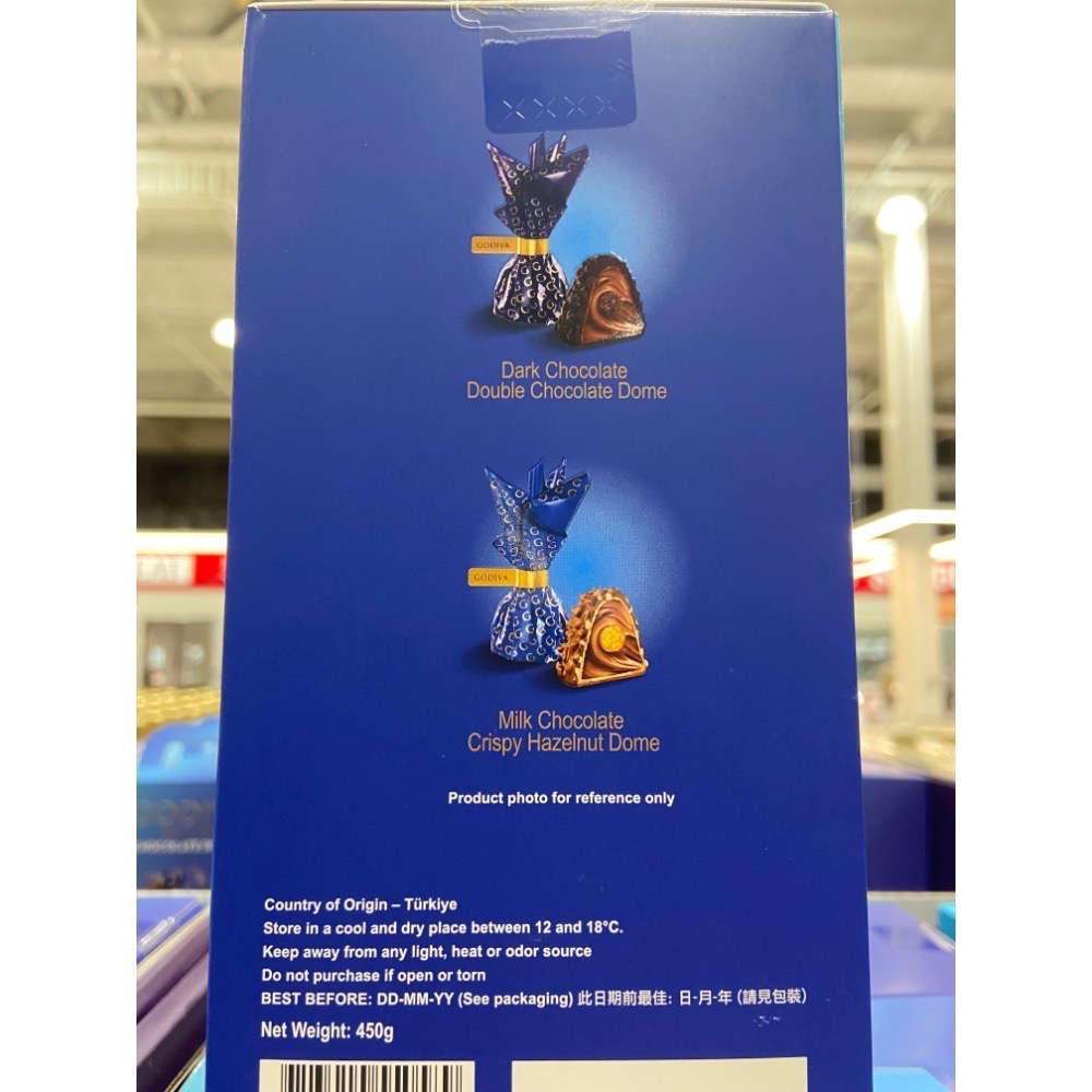 🎉現貨特價！GODIVA 臻粹綜合含餡巧克力禮盒 45顆共450公克-吉兒好市多COSTCO代購-細節圖4