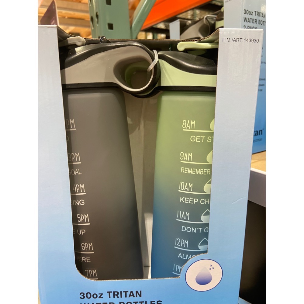 🎉現貨特價！TRITAN 吸管冷水瓶2件組 單個容量約887毫升-吉兒好市多COSTCO代購-規格圖11