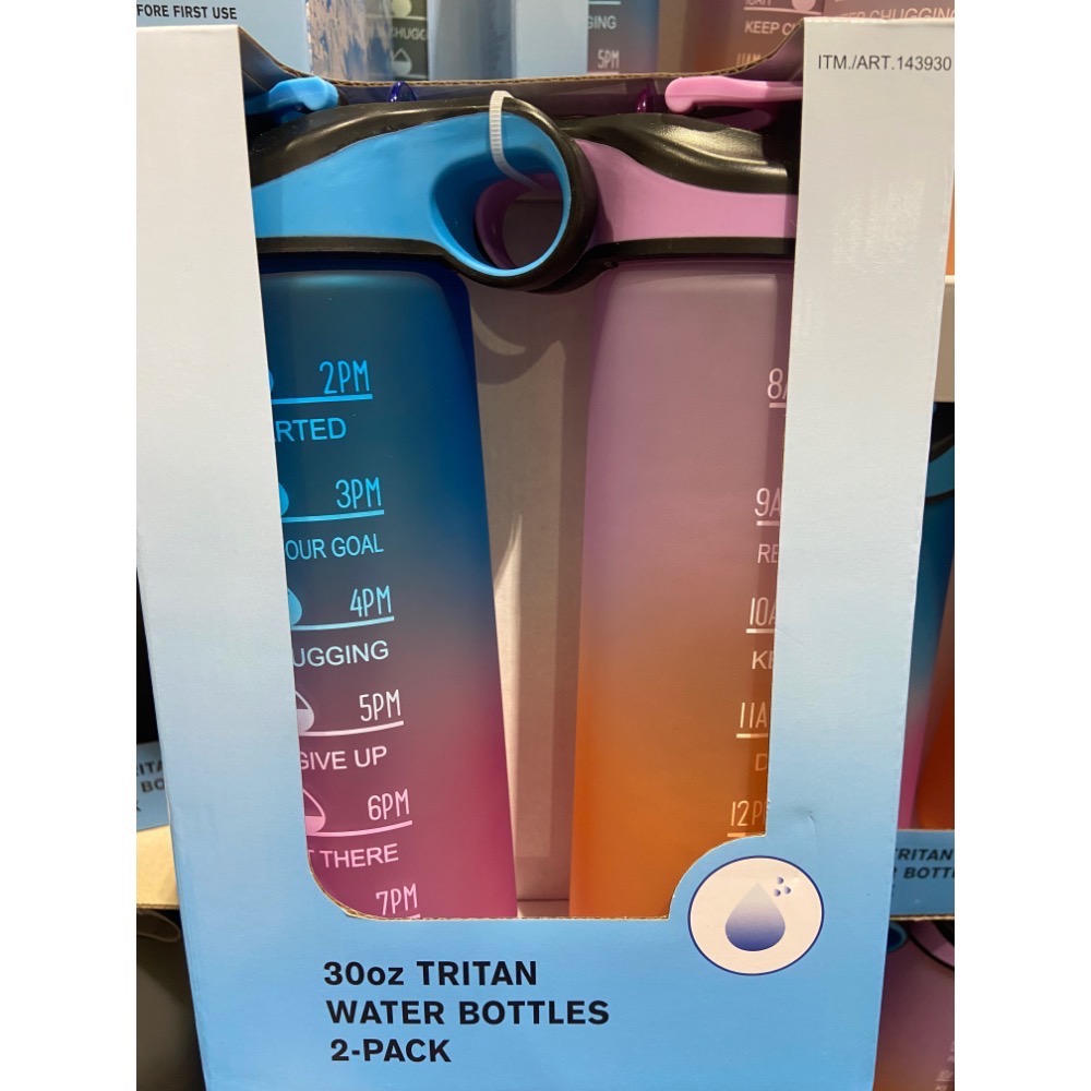 🎉現貨特價！TRITAN 吸管冷水瓶2件組 單個容量約887毫升-吉兒好市多COSTCO代購-規格圖11