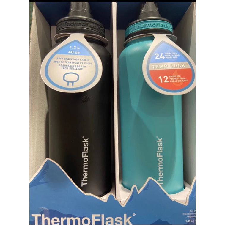 🎉現貨特價！THERMOFLASK不鏽鋼保冷瓶2件組 單個容量約1.2公升-吉兒好市多COSTCO代購-規格圖11