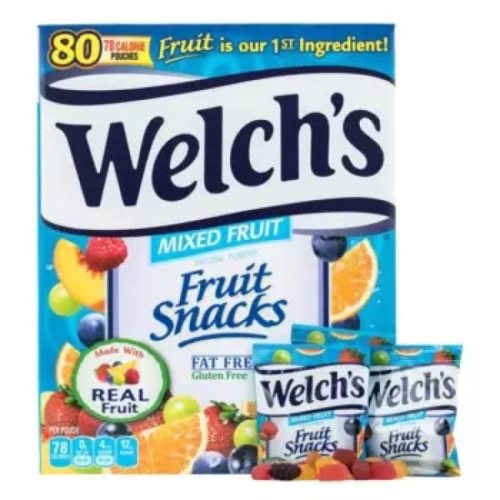 WELCH’S 果汁軟糖 25公克X80入-吉兒好市多COSTCO代購