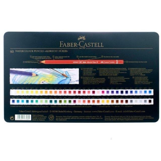 🎉現貨特價！Faber-Castell輝柏 藝術家水彩色鉛筆 60色-吉兒好市多COSTCO線上代購-細節圖4