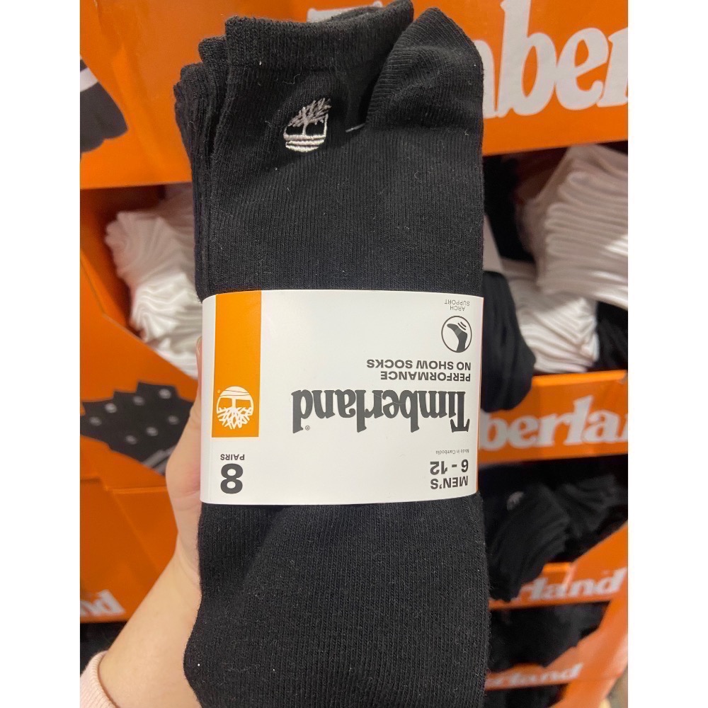 🎉現貨特價！TIMBERLAND 男短襪八雙組-吉兒好市多COSTCO代購-規格圖11