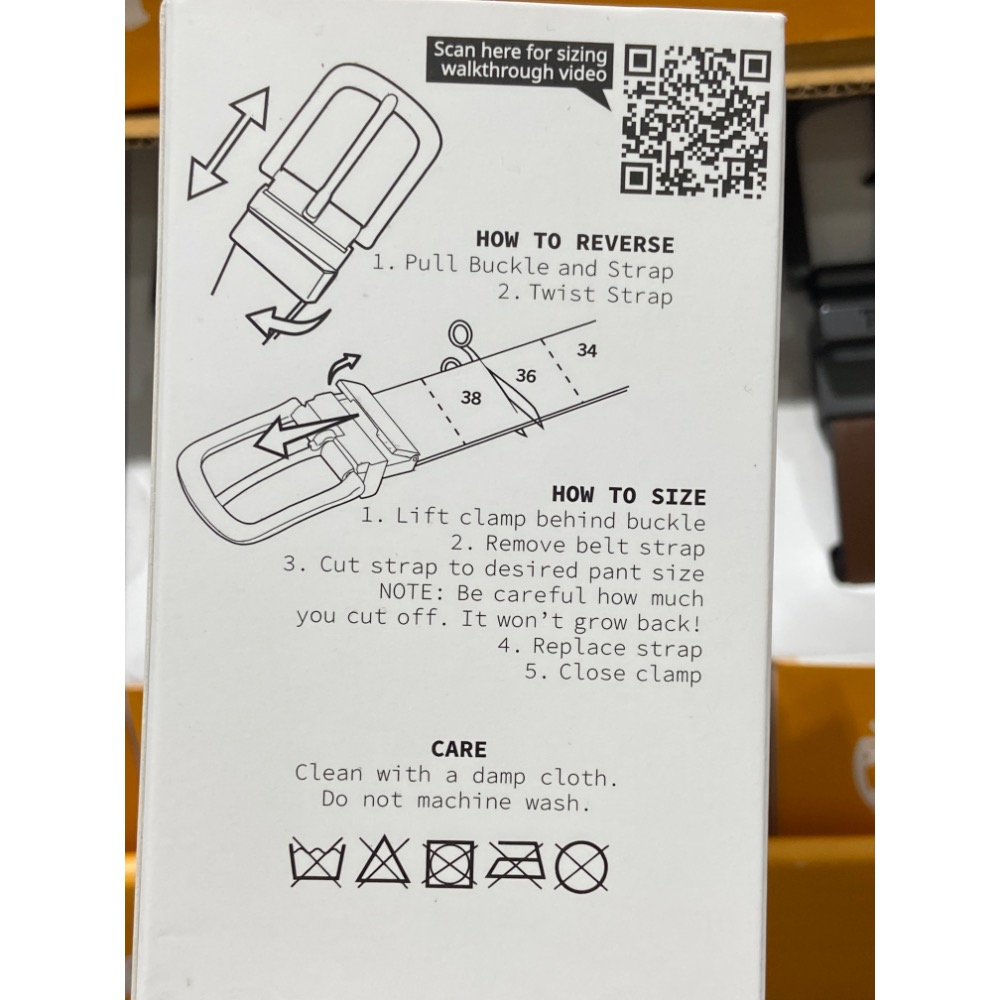 TIMBERLAND 男雙面用皮帶 雙面穿男皮帶 腰圍尺寸32吋~40吋-吉兒好市多COSTCO代購-細節圖7