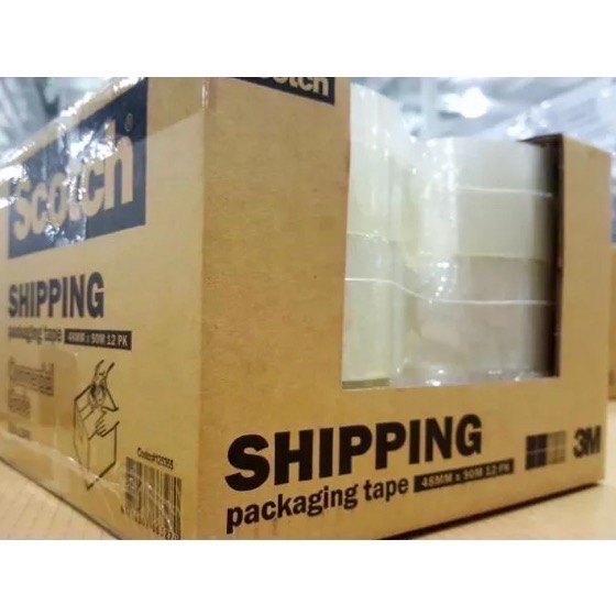 🎉現貨特價！3M 透明封箱膠帶 12捲入 每捲4.8公分X90公尺-吉兒好市多COSTCO代購-細節圖2