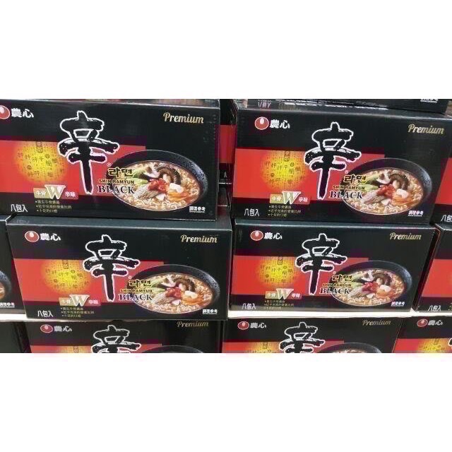 🎉限時特價！韓國農心頂級辛拉麵 農心辛拉麵-黑 130公克X8包入-吉兒好市多COSTCO代購-細節圖4