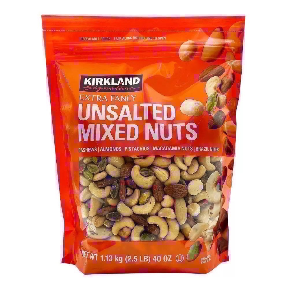 KIRKLAND科克蘭香烤綜合堅果(無調味綜合堅果)1.13公斤-吉兒好市多COSTCO代購-細節圖2
