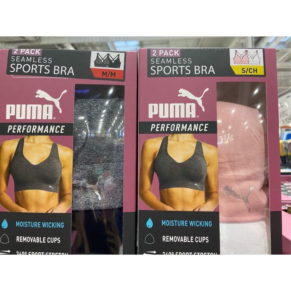 🎉現貨特價！PUMA 女運動內衣兩入組 尺寸:S~XL-吉兒好市多COSTCO代購-細節圖6