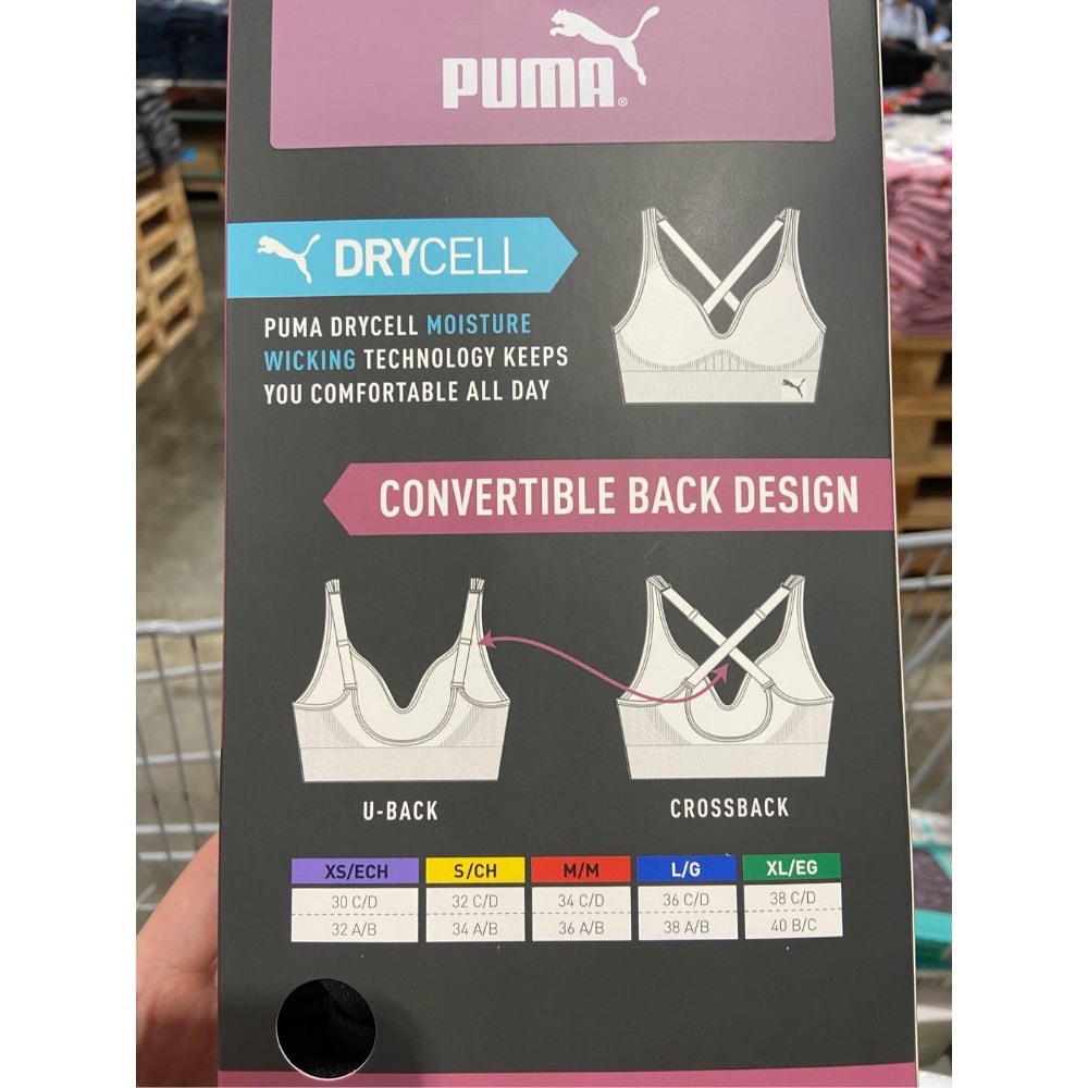 🎉現貨特價！PUMA 女運動內衣兩入組 尺寸:S~XL-吉兒好市多COSTCO代購-細節圖8