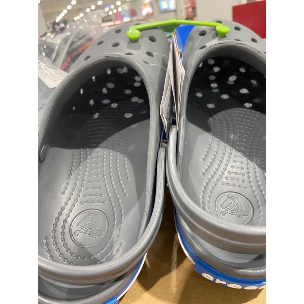 ￼CROCS  卡駱馳中性款涼鞋 美國尺寸(US):4~10 藍色/橘色-吉兒好市多COSTCO代購-細節圖6