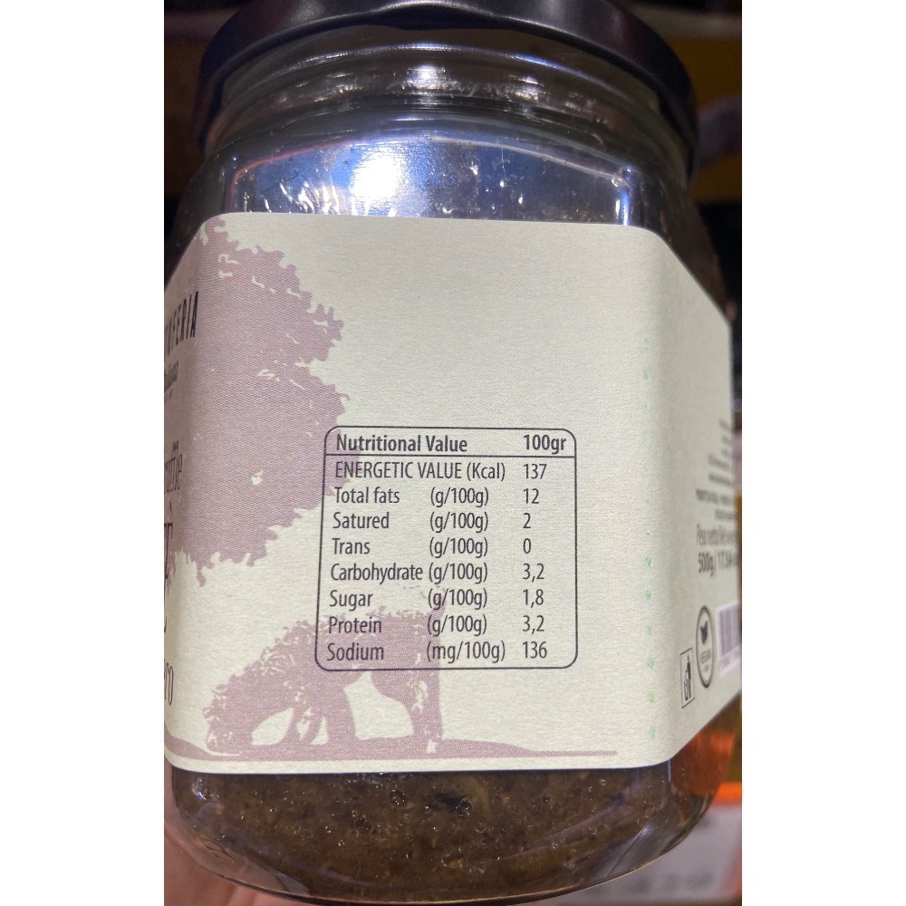 TARTUFERIA 黑松露菌菇醬 每罐500公克-吉兒好市多COSTCO代購-細節圖3