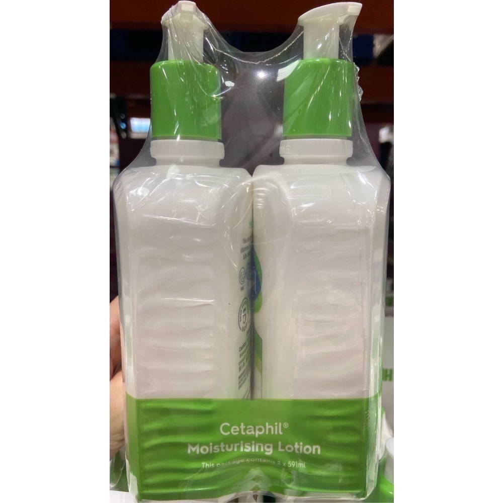 🎉現貨特價！CETAPHIL 舒特膚溫和臉部身體滋潤乳液 591毫升X2瓶入-吉兒好市多COSTCO代購-細節圖3
