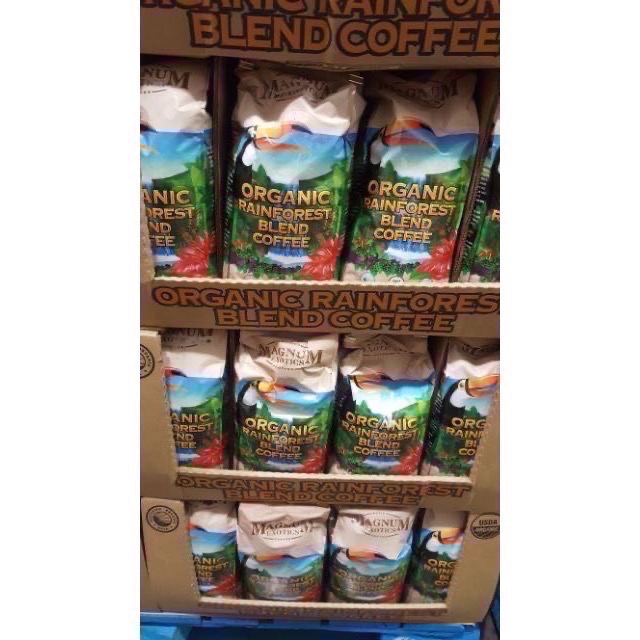 MAGNUM 熱帶雨林有機咖啡豆 2磅/907公克-吉兒好市多COSTCO代購-細節圖3