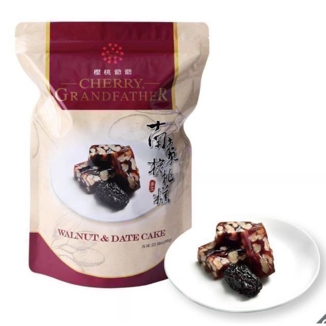 🎉現貨特價！Cherry Grandfather櫻桃爺爺南棗核桃糕 680公克-吉兒好市多COSTCO代購-細節圖2