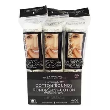 DELON+加拿大進口化妝棉 100片9包-吉兒好市多COSTCO代購-細節圖2