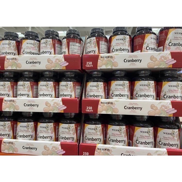 🎉現貨特價！WEIDER威德蔓越莓錠 250錠-吉兒好市多COSTCO代購-細節圖3