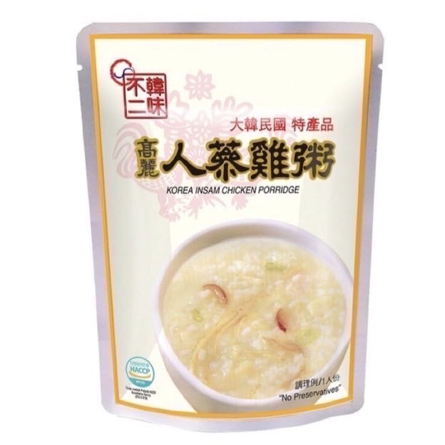 HANWHA韓味不二 人蔘雞粥 (280公克X10袋)-吉兒好市多COSTCO代購-細節圖2