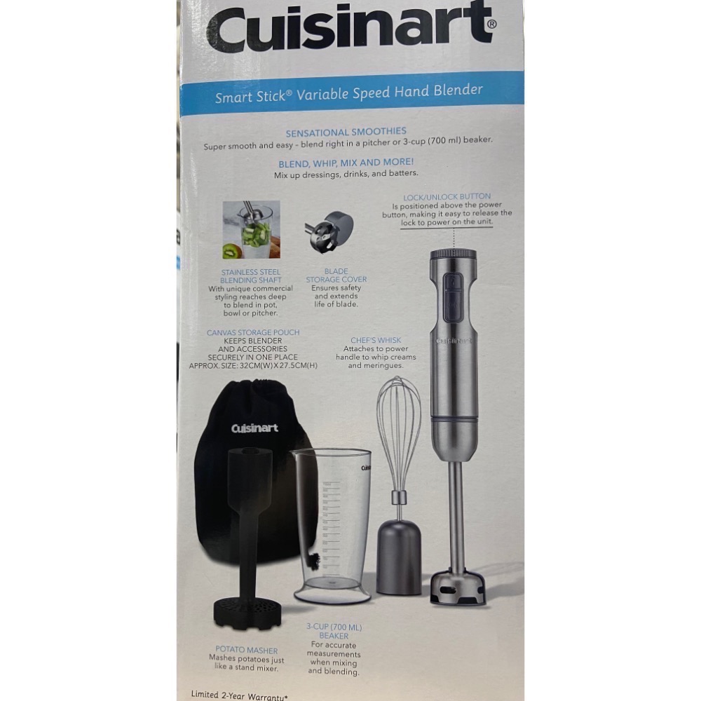 🎉現貨特價！CUISINART 美膳雅手持式調理攪拌棒 型號HB-625PCTW-吉兒好市多COSTCO代購-細節圖4