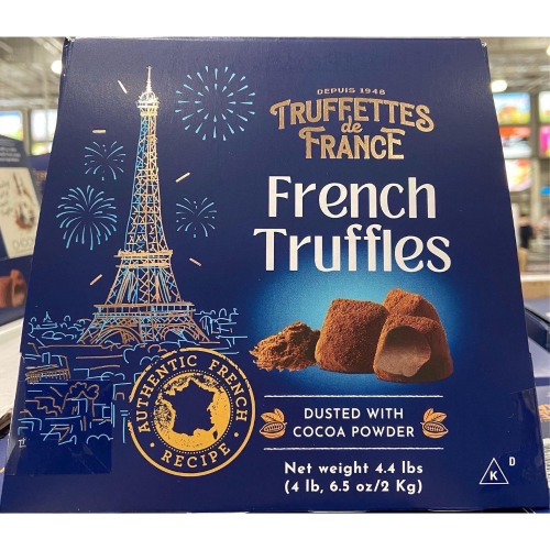 🎉現貨特價！Truffettes de France 松露造型巧克力風味球 1公斤X2入-吉兒好市多COSTCO代購