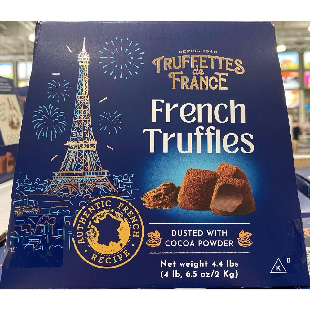 🎉限時特價！Truffettes de France 松露造型巧克力風味球 1公斤X2入吉兒好市多COSTCO代購 吉兒好市多COSTCO代購