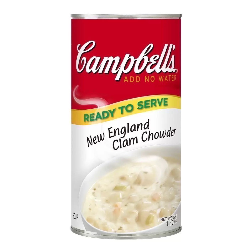 🎉限時特價！Campbell’s 金寶新英倫蛤蜊濃湯 1.41公斤X2入/組-吉兒好市多COSTCO代購-細節圖2