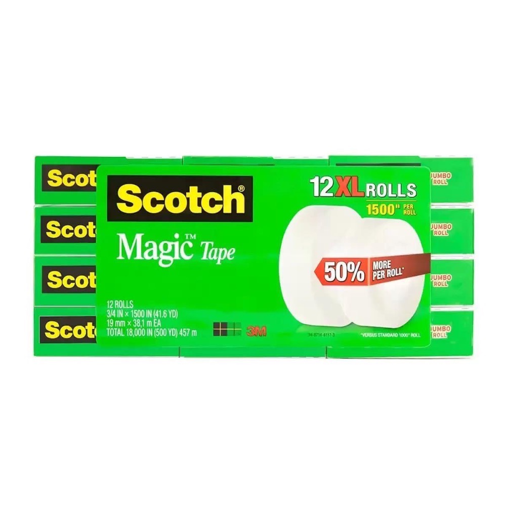 3M 隱形膠帶補充包(19公釐X38.1公尺)12入-吉兒好市多COSTCO線上代購-細節圖2