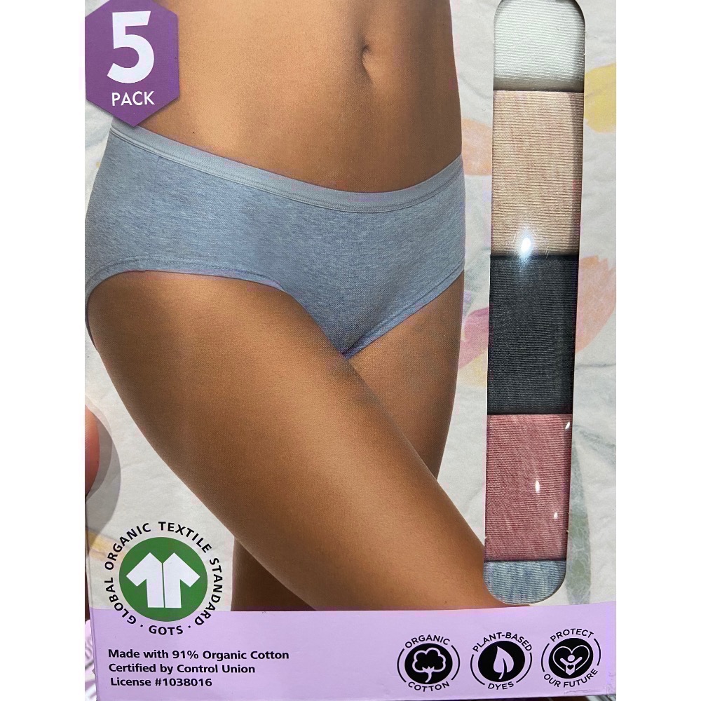 🎉現貨特價！JEZEBEL 女有機棉內褲5入組 美國尺寸:S~XL-吉兒好市多COSTCO代購-規格圖10